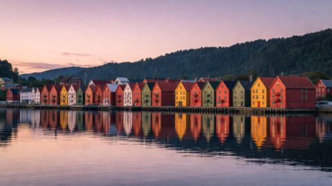 Bergen Bryggen and Mount Fløyen Walking Tour Norway
