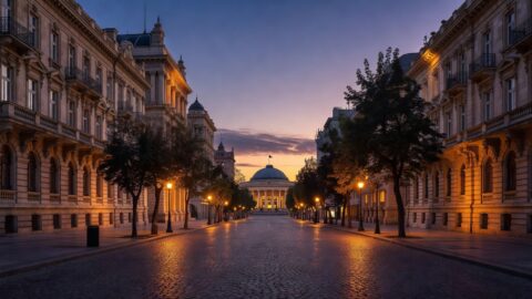 Bucharest Belle Époque Palaces and Strada Franceză Walking Tour
