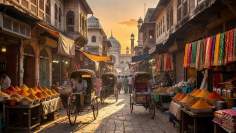 Delhi Walking Tour: Old Delhi Chandni Chowk to Jama Masjid