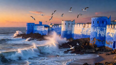 Marrakech to Essaouira: Walking the Atlantic Blue Port