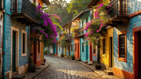 Goa Old Panjim and Portuguese Quarter Walking Tour