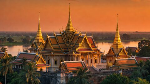 Phnom Penh Walking Tour: Royal Palace to Riverside and Tuol Sleng