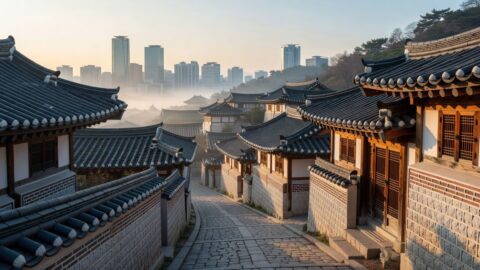 Seoul Walking Tour: Bukchon Hanok Village to Gyeongbokgung