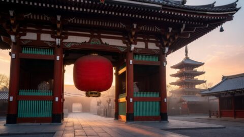 Tokyo Walking Tour: Asakusa Temple to Ueno Park