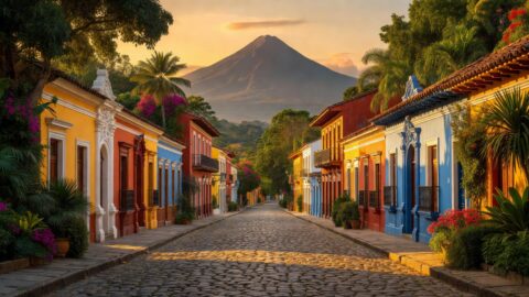 Antigua Guatemala Walking Tour: Colonial Cobblestones and Volcanic Views