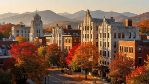 Asheville North Carolina Arts District and River Arts District Walk