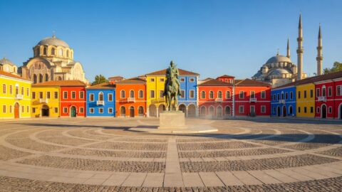 Tirana Albania Walking Tour: Colourful Bunker City, Blloku and Skanderbeg Square